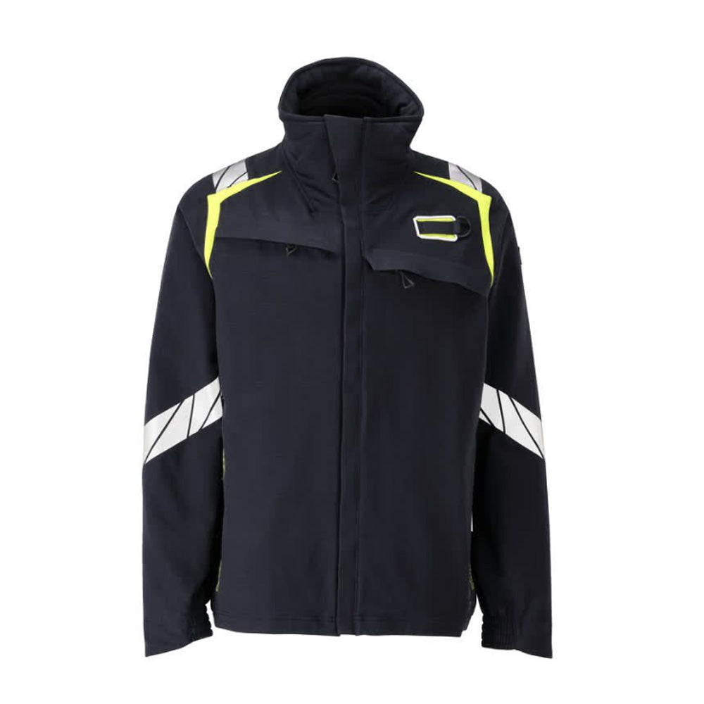 Mascot Accelerate 21209 Flame Retardant Jacket Dark Navy / Hi-Vis Yellow