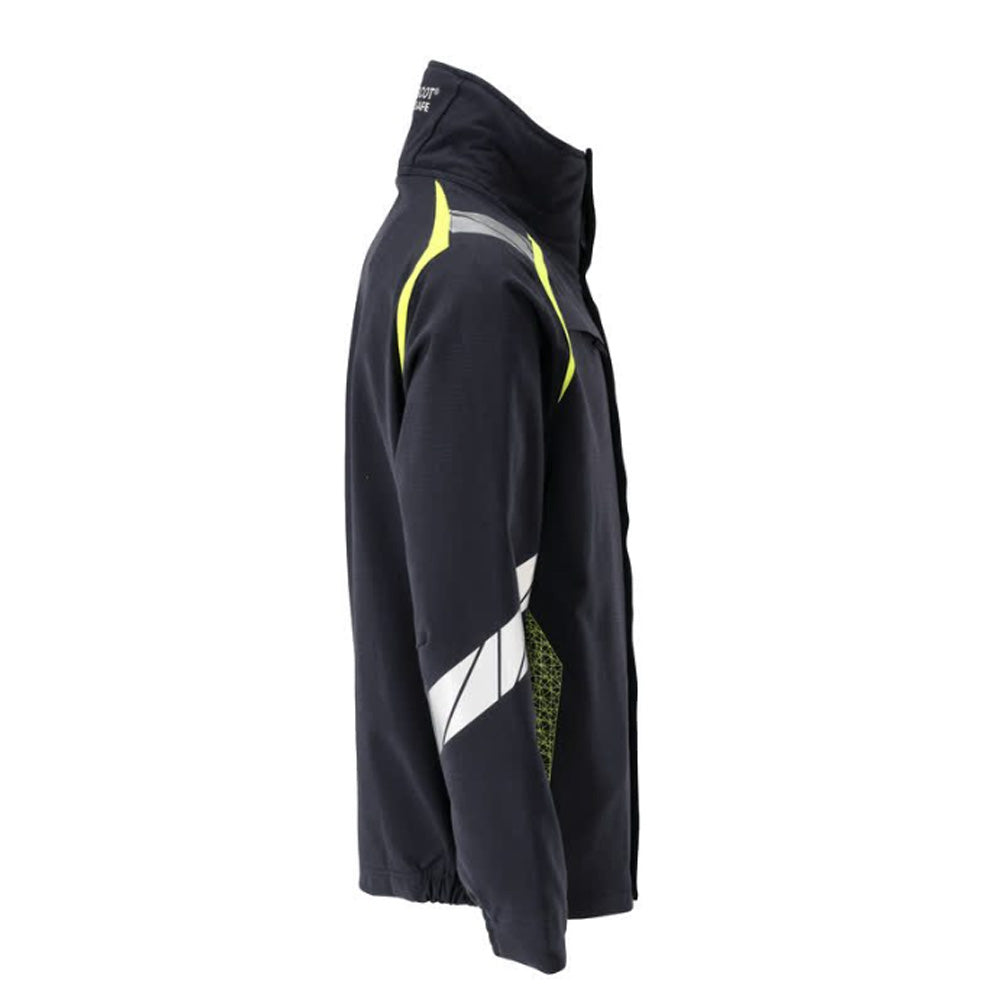 Mascot Accelerate 21209 Flame Retardant Jacket Dark Navy / Hi-Vis Yellow