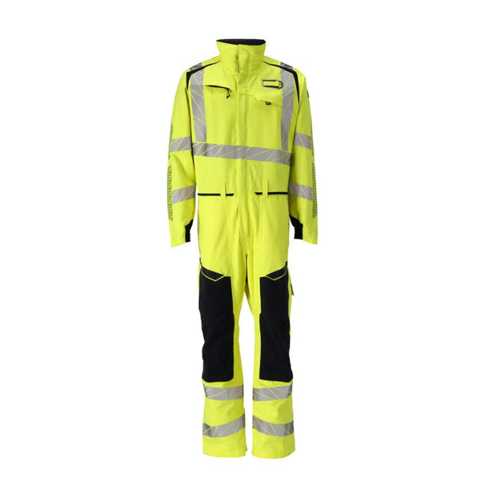 Mascot Accelerate 21319 Flame Retardant Boilersuit Hi-Vis Yellow