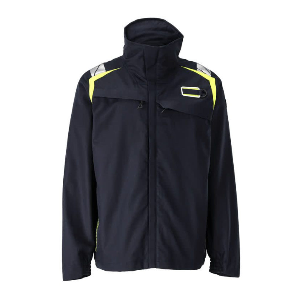 Mascot Accelerate 21509 Flame Retardant Jacket Dark Navy / Hi-Vis Yellow