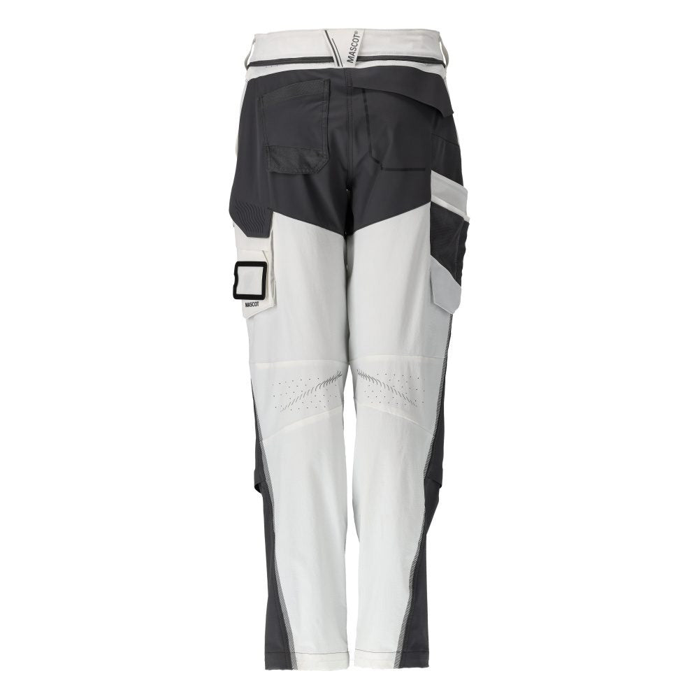 Mascot Customized 22078 White / Stone Grey Trousers