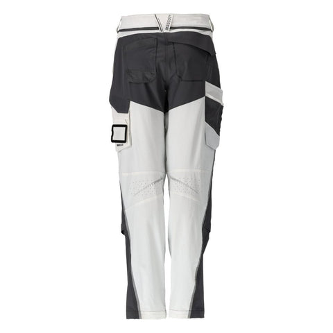 Mascot Customized 22078 White / Stone Grey Trousers