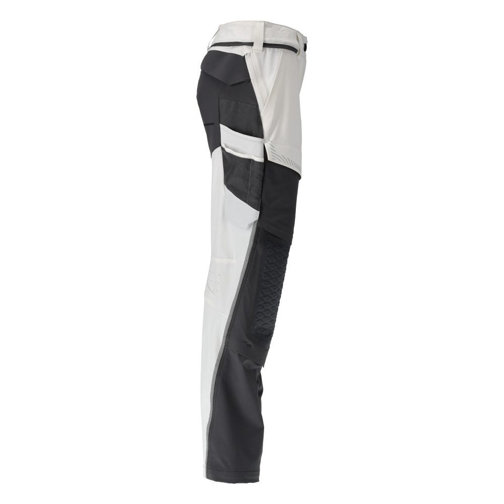 Mascot Customized 22078 White / Stone Grey Trousers