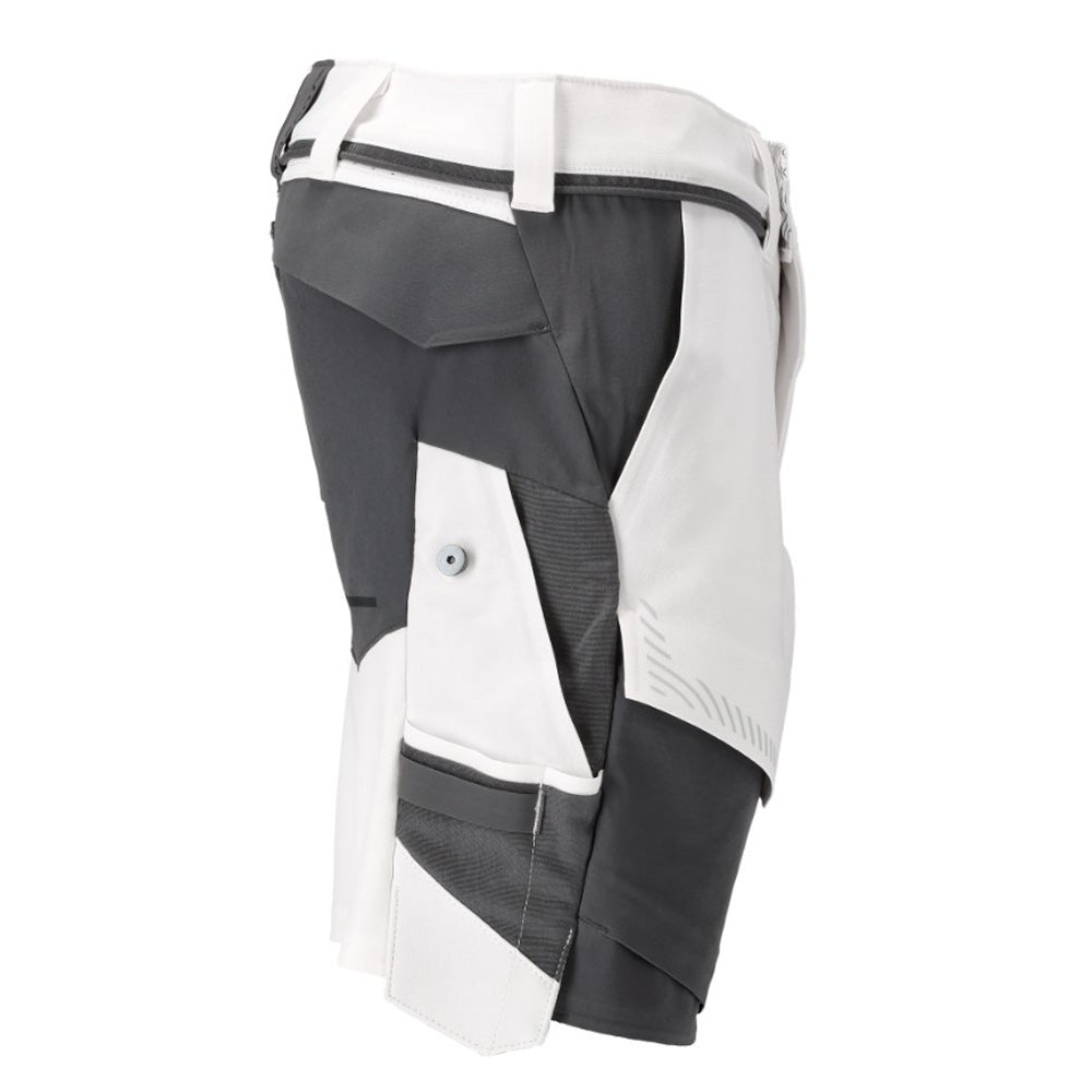 Mascot Customized 22149 Stretch Shorts White/Grey