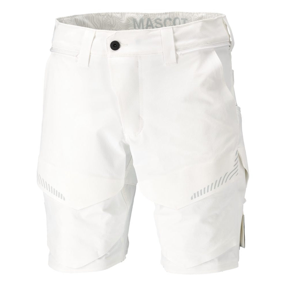 Mascot Customized 22149 Stretch Shorts White
