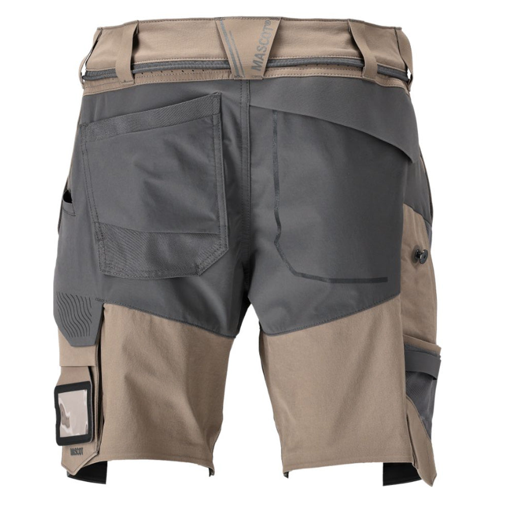Mascot Customized 22149 Stretch Shorts Sand/Grey