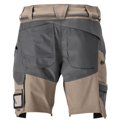 Mascot Customized 22149 Stretch Shorts Sand/Grey