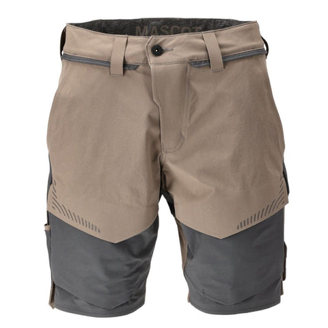 Mascot Customized 22149 Stretch Shorts Sand/Grey
