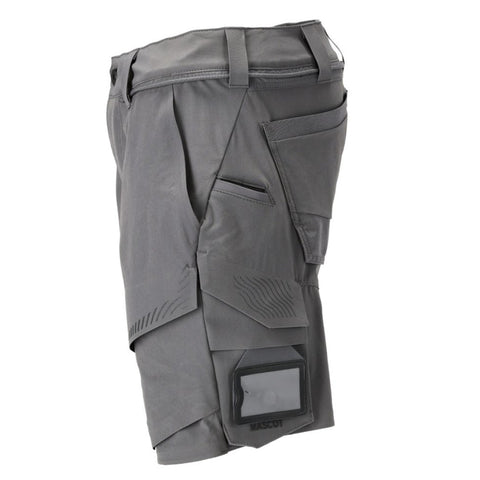 Mascot Customized 22149 Stretch Shorts Grey