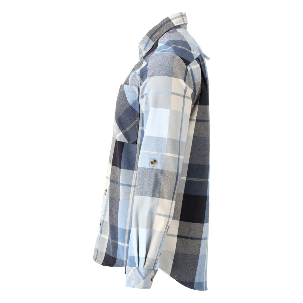 Mascot Customized 22904 Flannel Shirt Dark Navy Checked