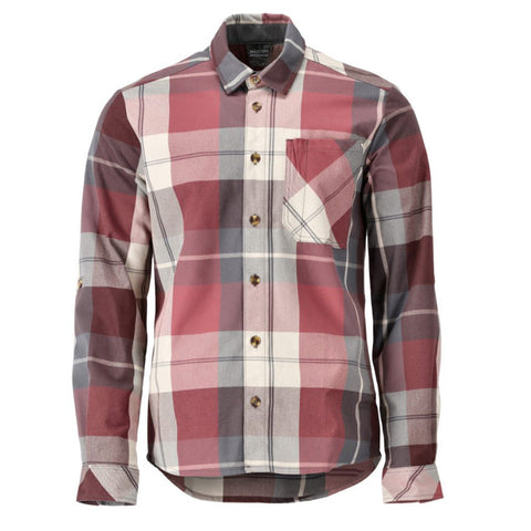 Mascot Customized 22904 Flannel Shirt Bordeaux Checked
