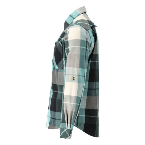 Mascot Customized 22904 Flannel Shirt Green Checked