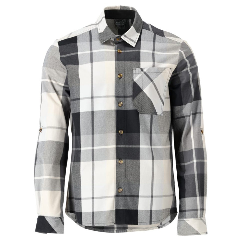 Mascot Customized 22904 Flannel Shirt Stone Checked