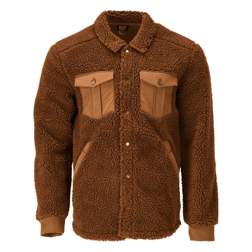 Mascot Customized 23004 Pile Shirt Nut Brown
