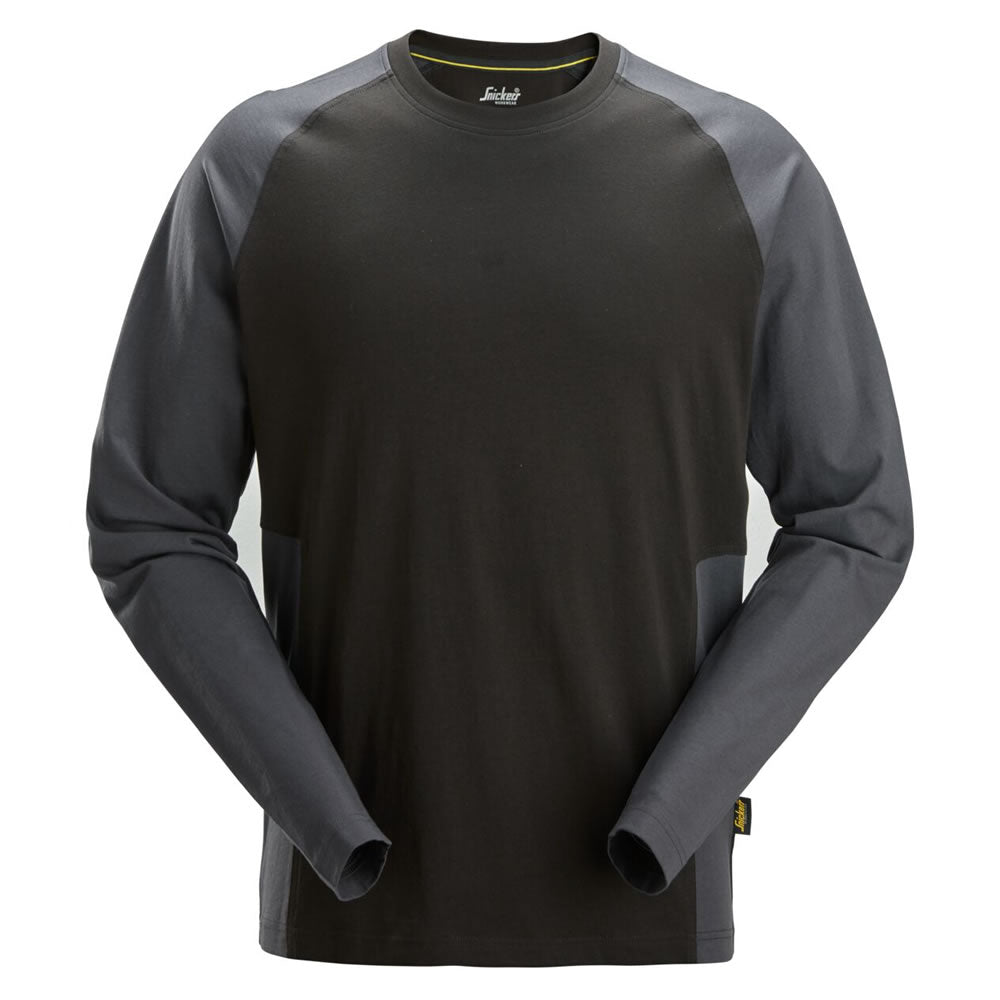 Snickers 2450 Two-Coloured Long Sleeve T-Shirt