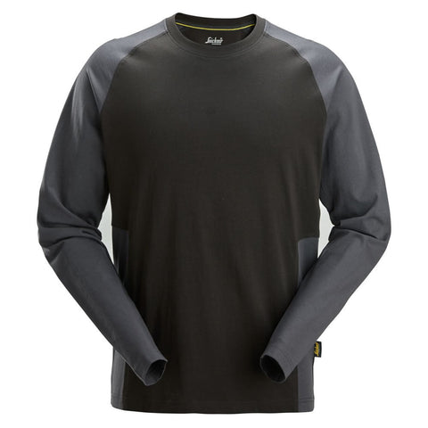 Snickers 2450 Two-Coloured Long Sleeve T-Shirt