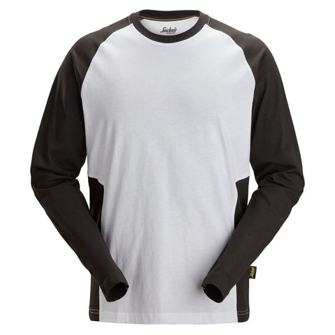 Snickers 2450 Two-Coloured Long Sleeve T-Shirt
