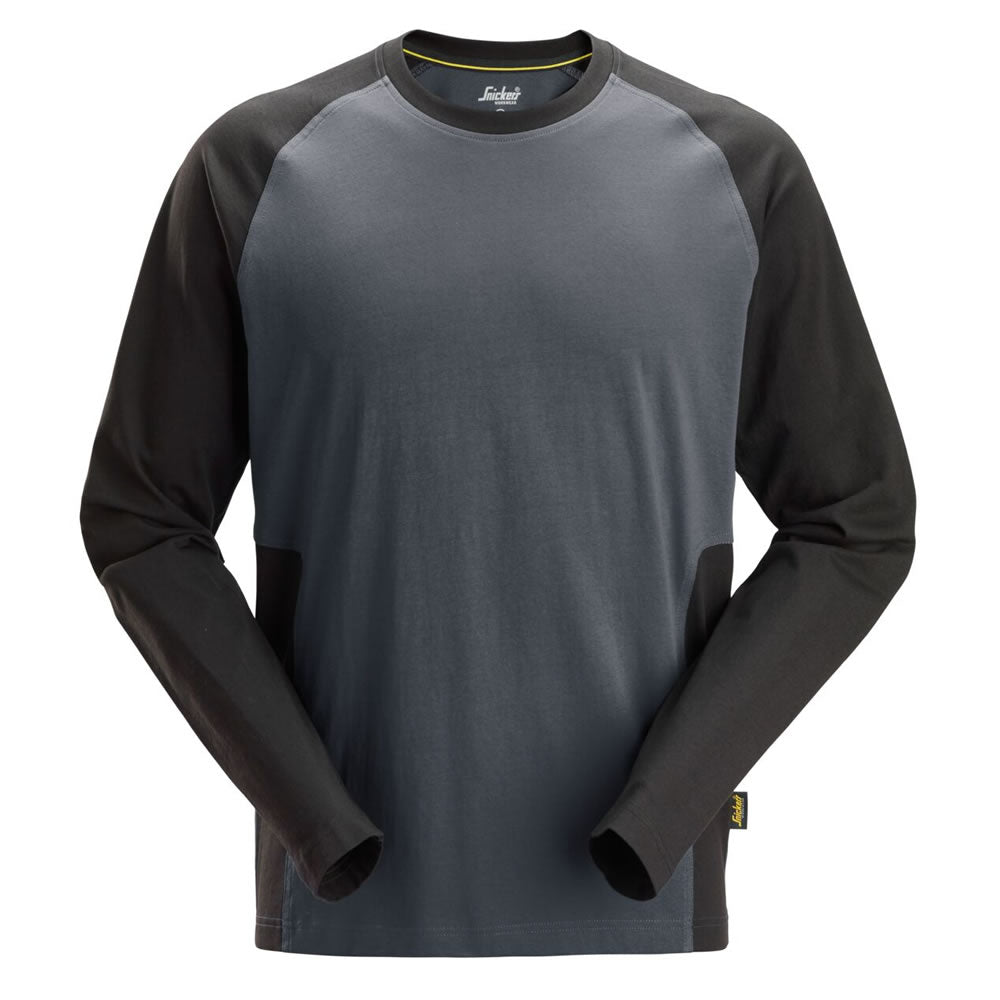 Snickers 2450 Two-Coloured Long Sleeve T-Shirt