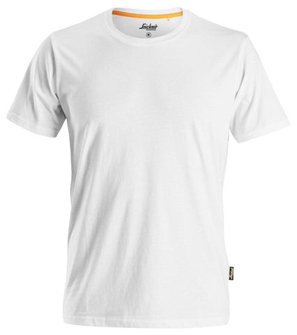 Snickers 2526 AllroundWork Organic Painters T-Shirt White