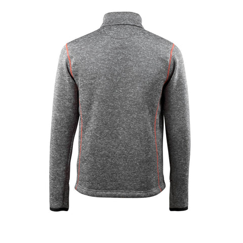 Mascot Hardwear Reims Knitted Jumper With Half Zip Grey Flecked