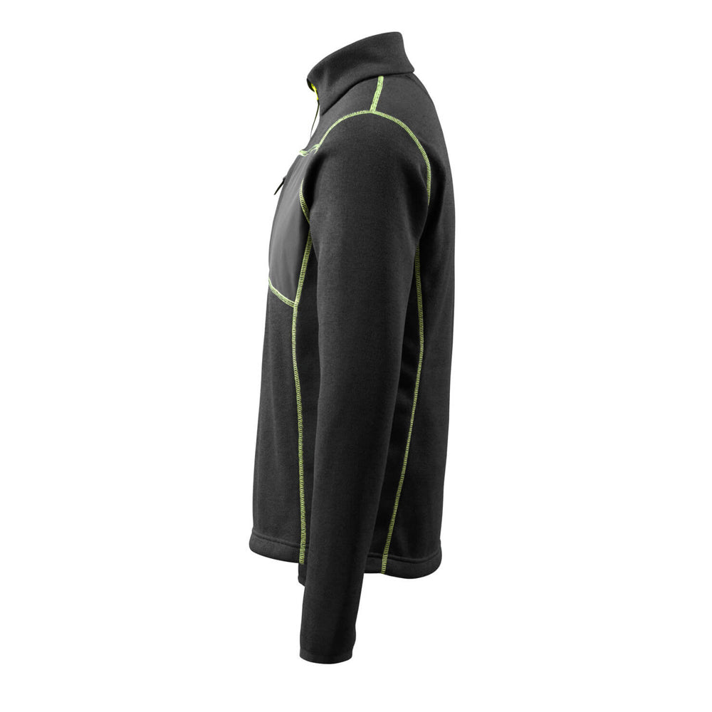 Mascot Hardwear Reims Knitted Jumper With Half Zip Black