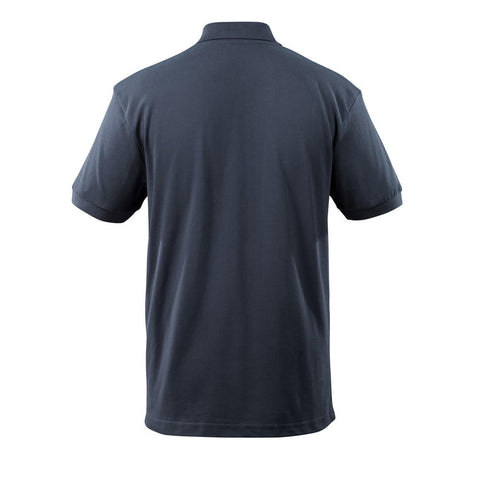 Mascot Crossover Orgon Polo Shirt With Chest Pocket Dark Navy