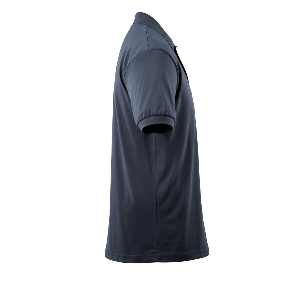 Mascot Crossover Orgon Polo Shirt With Chest Pocket Dark Navy