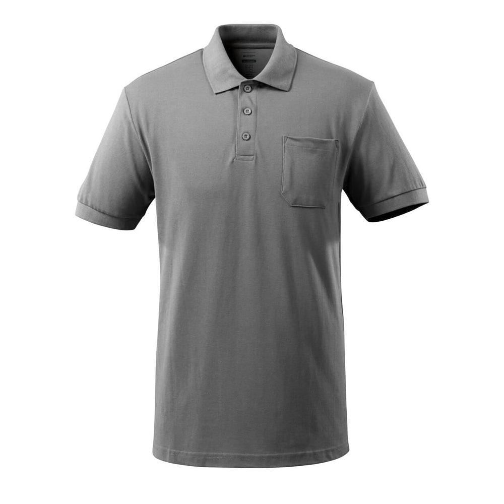 Mascot Crossover Orgon Polo Shirt With Chest Pocket Anthracite