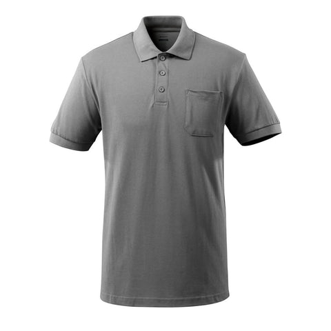 Mascot Crossover Orgon Polo Shirt With Chest Pocket Anthracite
