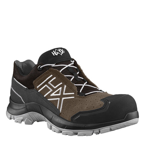 Haix Black Eagle 200 Metal Free Brown S1PS Safety Trainers ESD 610054