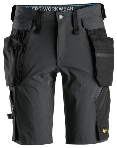 Snickers 6108 LiteWork Stretch Shorts Holster Pockets