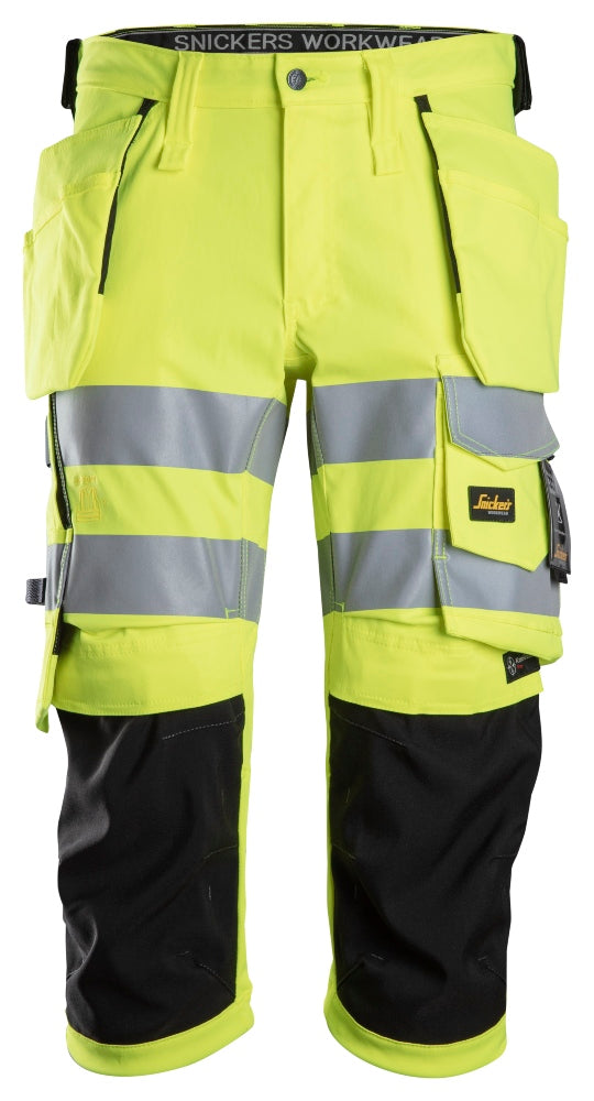 Snickers 6138 Hi-Vis Class 1/2 Stretch Pirates+ Holster Pockets