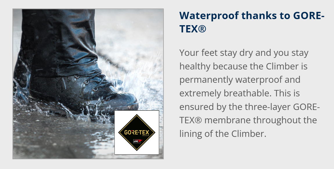 Haix Climber 603013 GORE-TEX Waterproof Safety Boots