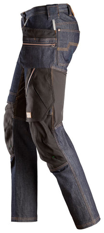 Snickers 6955 FlexiWork Denim Trousers Holster Pockets