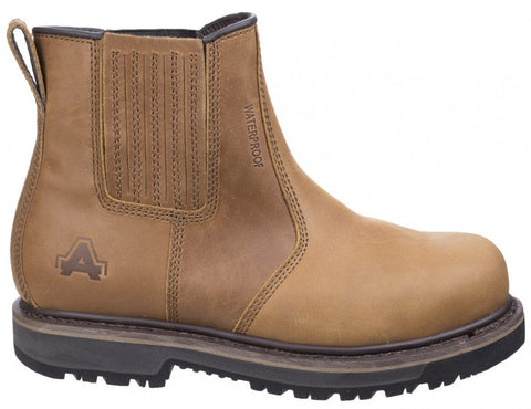 Amblers AS232 Worton Tan Safety Dealer Boots