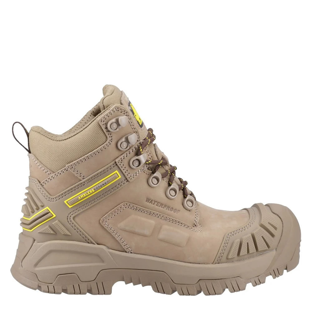 Amblers AS965C Stone Waterproof Safety Boots Metal Free