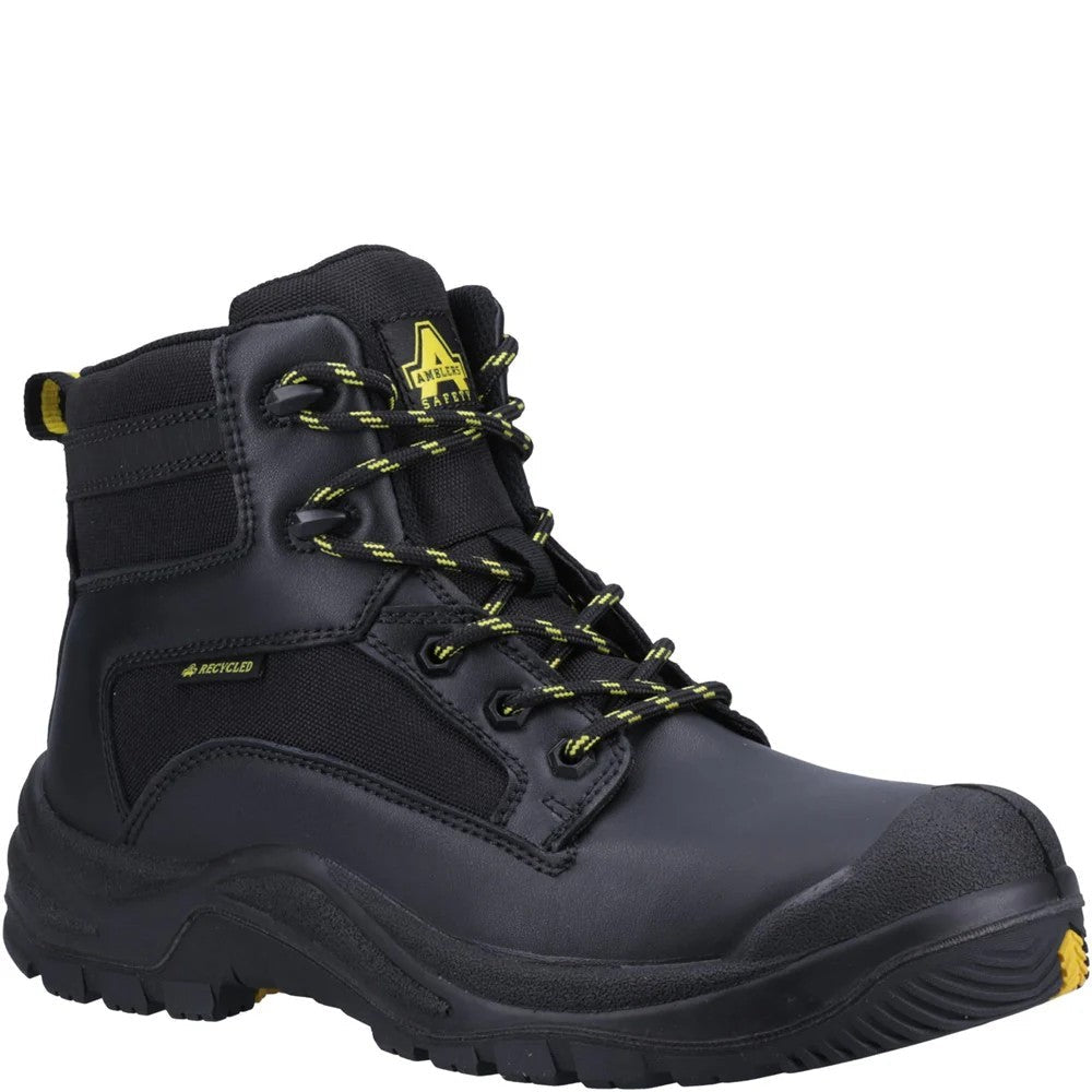 Amblers AS501R Safety Boots Black Metal Free