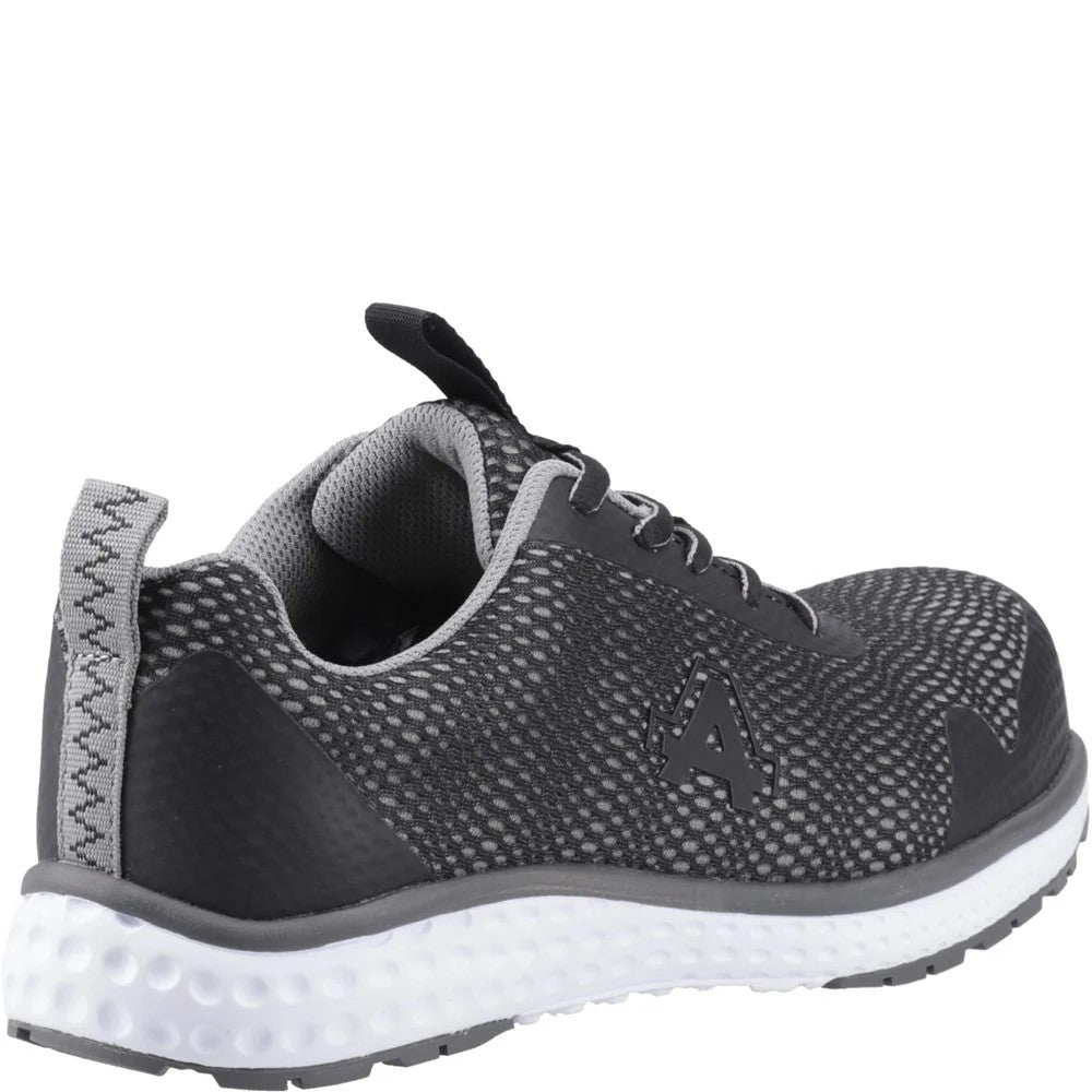 Amblers AS723C Sprint Safety Trainers Black Metal Free
