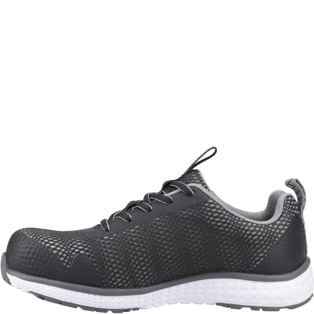 Amblers AS723C Sprint Safety Trainers Black Metal Free