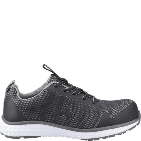 Amblers AS723C Sprint Safety Trainers Black Metal Free