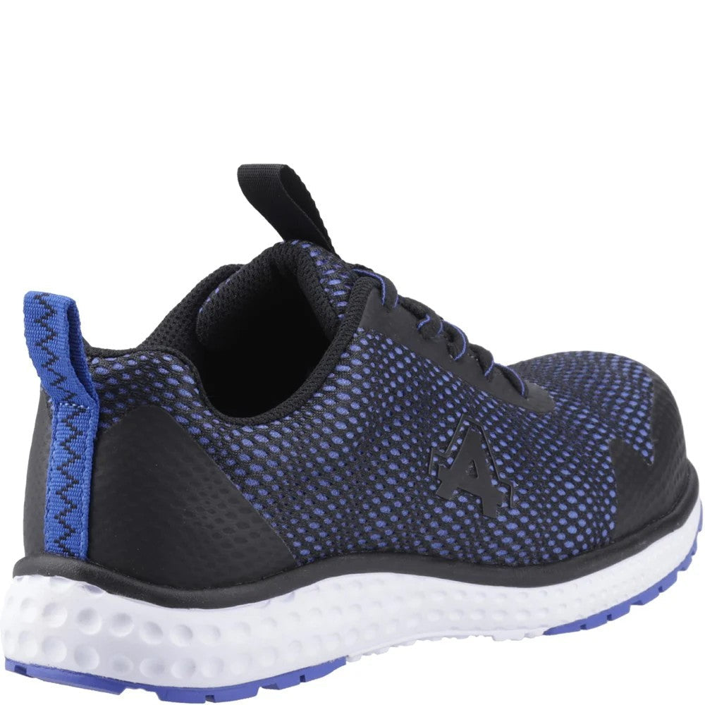 Amblers AS723C Sprint Safety Trainers Blue Metal Free