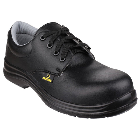 Amblers FS662 Black Metal Free Safety Shoes ESD