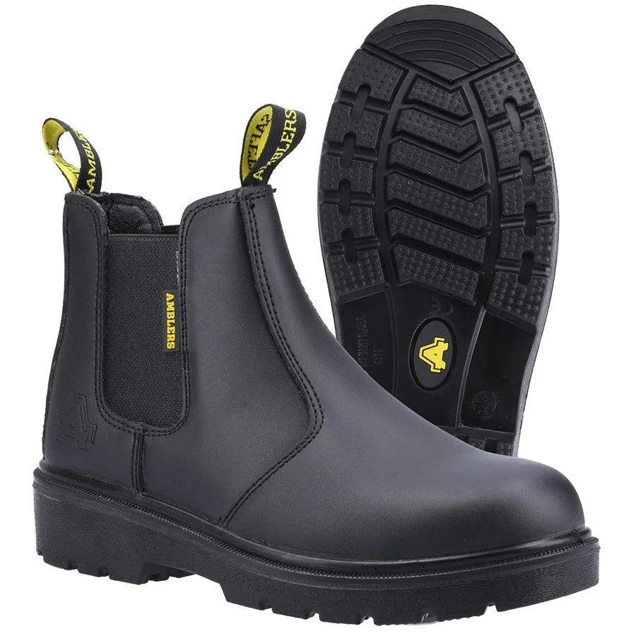 Amblers FS116 Dealer Safety Boots With Steel Toe Caps