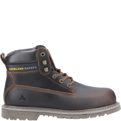 Amblers FS164 Welted Safety Boots Brown Steel Toe Caps