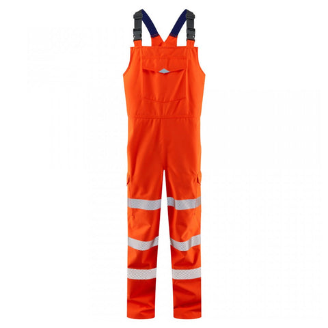 Leo Workwear Northam Class 2 Orange Bib & Brace
