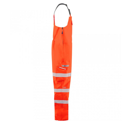 Leo Workwear Northam Class 2 Orange Bib & Brace