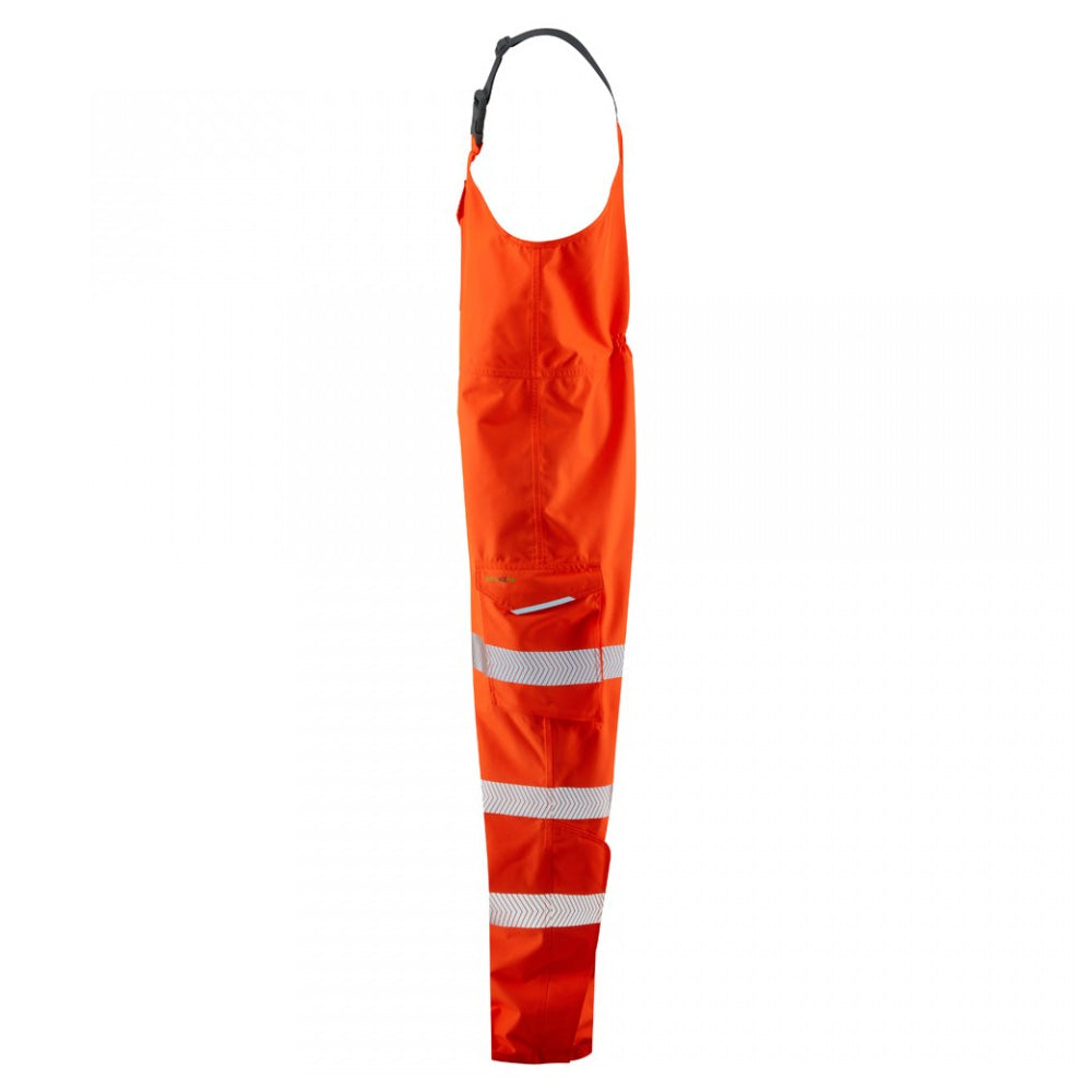 Leo Workwear Northam Class 2 Orange Bib & Brace