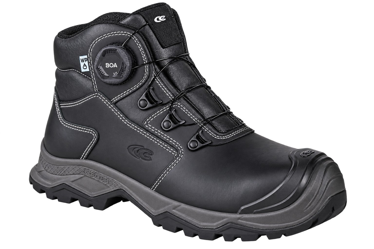 Cofra Billund BOA S7S Metal Free Safety Work Boots Black