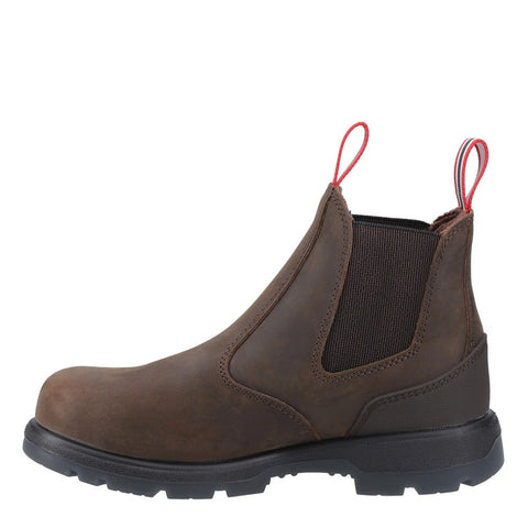 Hunter Breeze Women's Safety Dealer Boots Brown S3S