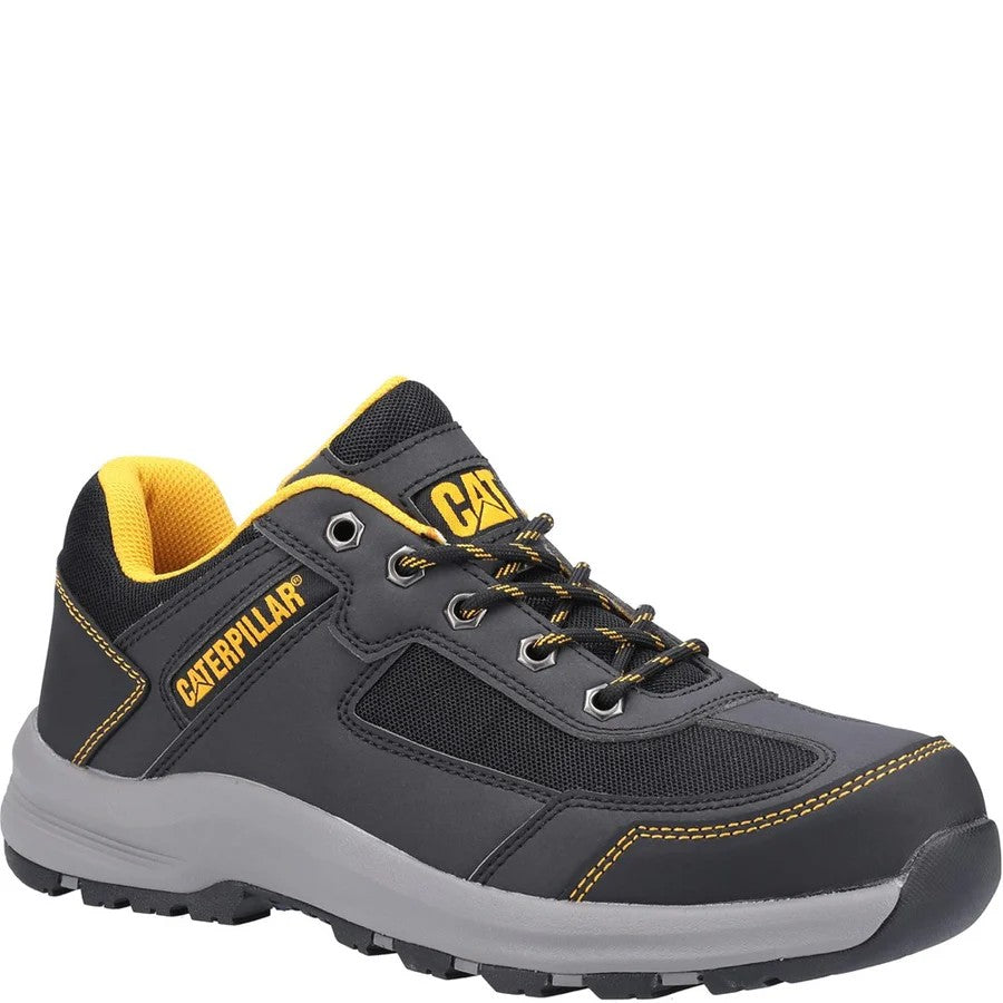 CAT Elmore Low Safety Trainers Steel Toe Caps Grey